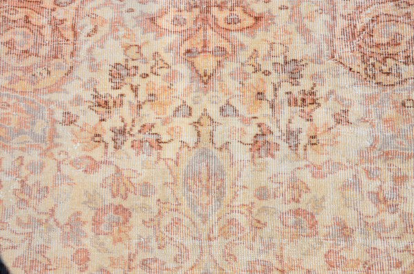 Handmade Turkish large Vintage rug for home decor, oversize rug, area rug oushak rug boho rug bedroom rug kitchen rug  kilim rug, rugs 6x10, 666286