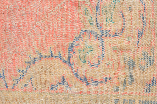 Natural Turkish Vintage rug for home decor, oversize rug, area rug oushak rug boho rug bedroom rug kitchen rug  kilim rug, rugs 6x9, 666296