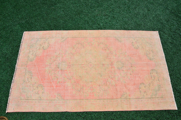 Handmade Turkish large Vintage rug for home decor, oversize rug, area rug oushak rug boho rug bedroom rug kitchen rug  kilim rug, rugs 5x9, 666302