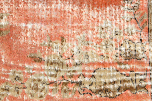 Natural Turkish Vintage rug for home decor, oversize rug, area rug oushak rug boho rug bedroom rug kitchen rug  kilim rug, rugs 5x9, 666304