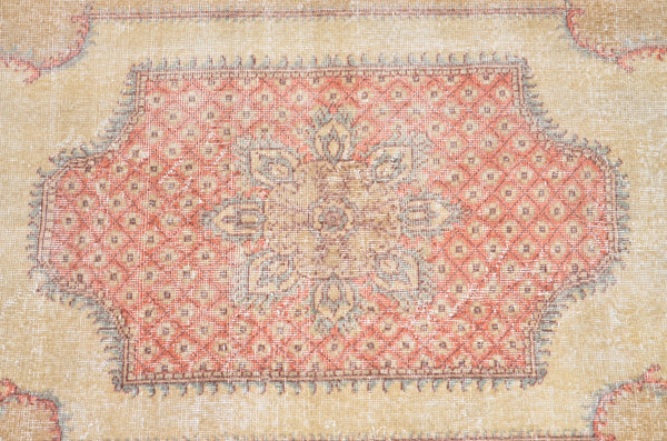 Unique Turkish large Vintage rug for home decor, oversize rug, area rug oushak rug boho rug bedroom kitchen rug  kilim rug, rugs 5x9, 666471