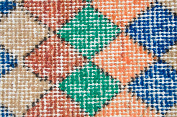 Natural Turkish Vintage rug for home decor, oversize rug, area rug oushak rug boho rug bedroom rug kitchen rug  kilim rug, rugs 4x9, 666472