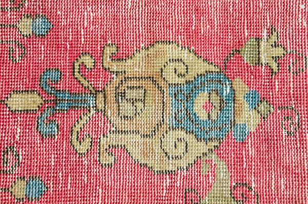 Unique Turkish large Vintage rug for home decor, oversize rug, area rug oushak rug boho rug bedroom kitchen rug  kilim rug, rugs 5x9, 666479
