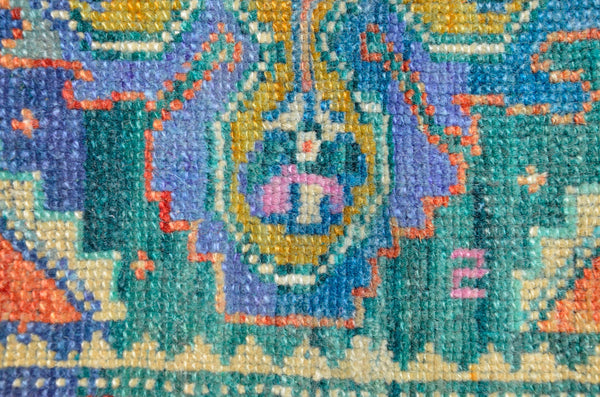 Natural Turkish Vintage small area rug doormat for home decor, bathroom rug, area oushak rug bathroom mat kitchen rug kilim rug, rug 2.9X1.7, 665859