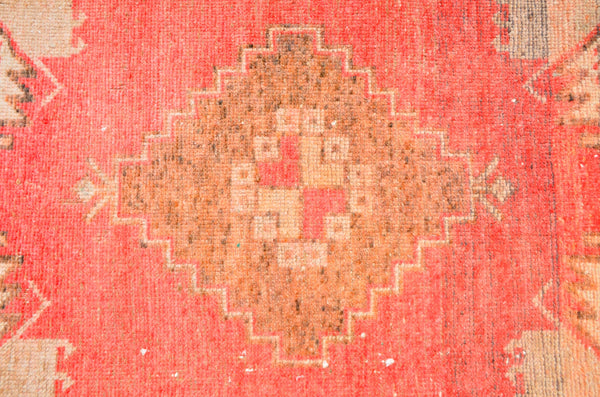 Natural Turkish Vintage small area rug doormat for home decor, bathroom rug, area oushak rug bathroom mat kitchen rug kilim rug, rug 3.6X1.7, 665816