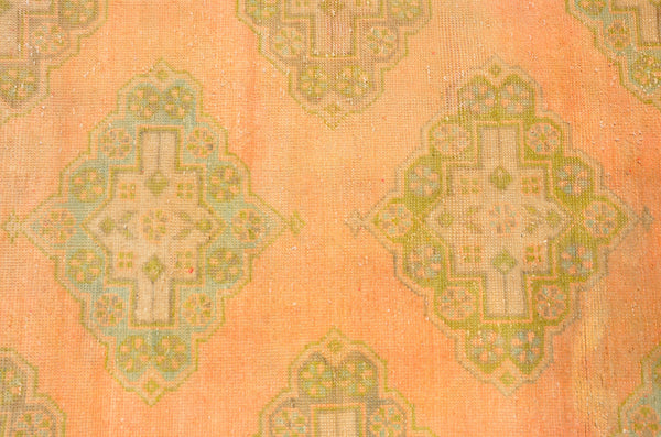 Unique Vintage Turkish runner rug for home decor, area rug, Anatolian oushak rug boho rug bedroom rug kitchen rug kilim, 11'1"x3'", 666421