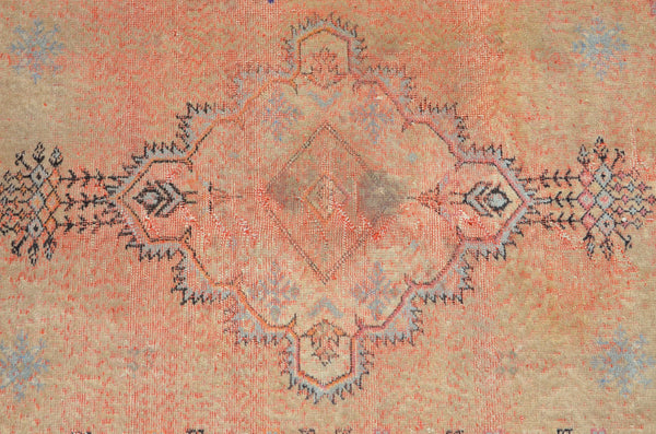Turkish Vintage Anatolian rug for home decor, area rug, oushak rug boho rug bedroom rug kitchen rug bathroom rug kilim, rugs 4x7, 666390