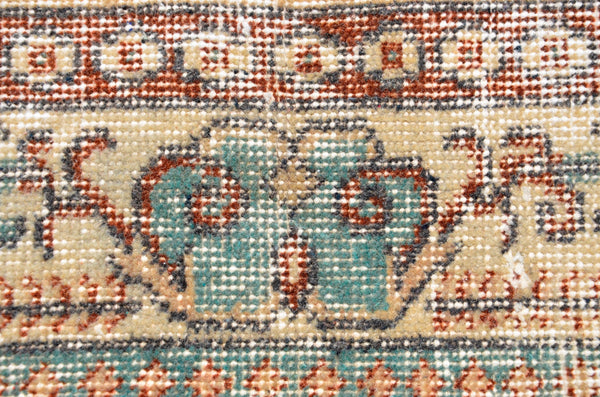 Natural oushak Turkish rug for home decor, Vintage rug, area rug boho rug bedroom rug kitchen rug bathroom rug kilim rugs handmade, rugs 4x7, 666388