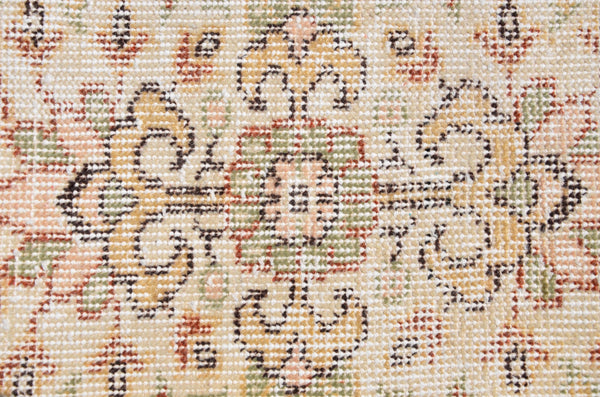 Natural oushak Turkish rug for home decor, Vintage rug, area rug boho rug bedroom rug kitchen rug bathroom rug kilim rugs handmade, rugs 3x6, 666389
