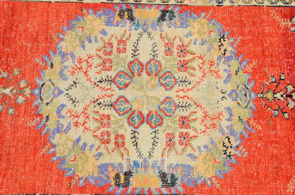 Unique Vintage Turkish runner rug for home decor, area rug, Anatolian oushak rug boho rug bedroom rug kitchen rug kilim, 11'7"x3'2", 666422