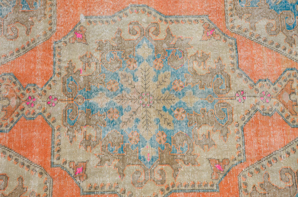 Natural oushak Turkish rug for home decor, Vintage rug, area rug boho rug bedroom rug kitchen rug bathroom rug kilim rugs handmade, rugs 4x7, 666310