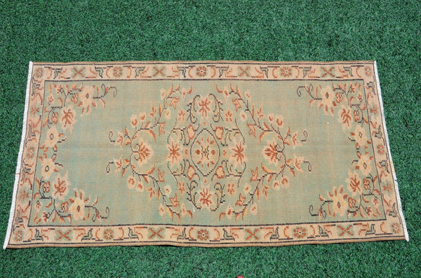 Unique Natural oushak Turkish rug for home decor, Vintage rug, area rug boho rug bedroom rug kitchen rug kilim rugs handmade, rugs 3x6, 666329