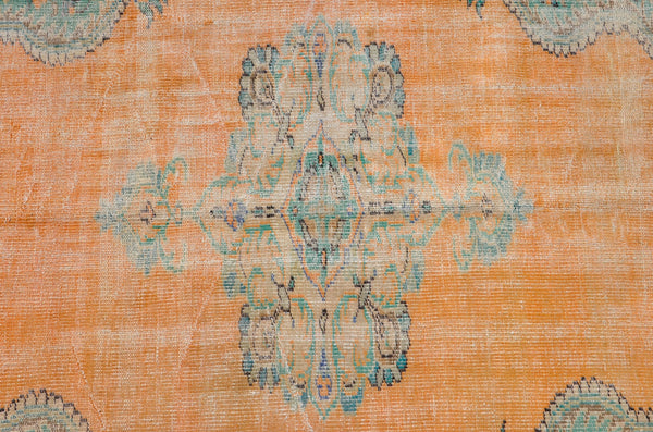 Oushak Natural Turkish rug for home decor, Vintage rug, area rug boho rug bedroom rug kitchen rug bathroom rug kilim rugs handmade, rugs 5x8, 666331