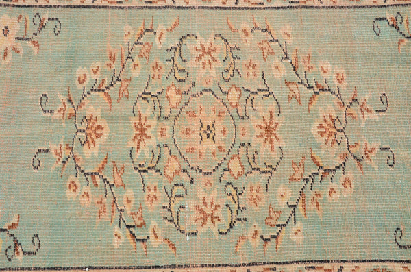 Handmade Natural oushak Turkish rug for home decor, Vintage rug, area rug boho rug bedroom rug kitchen rug bathroom rug kilim rugs, rugs 3x6, 666335
