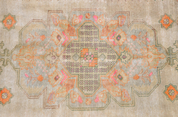 Unique Natural oushak Turkish rug for home decor, Vintage rug, area rug boho rug bedroom rug kitchen rug kilim rugs handmade, rugs 4x7, 666343