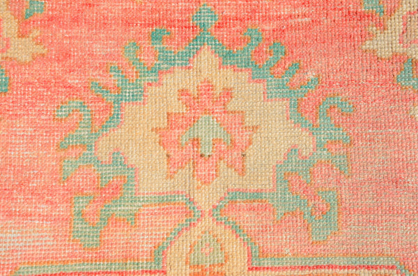 Handmade Natural oushak Turkish rug for home decor, Vintage rug, area rug boho rug bedroom rug kitchen rug bathroom rug kilim rugs, rugs 4x8, 666361