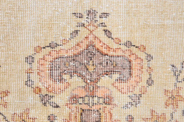 Turkish Natural oushak rug for home decor, Vintage rug, area rug boho rug bedroom rug kitchen rug bathroom rug kilim rugs handmade, rugs 4x6, 666368