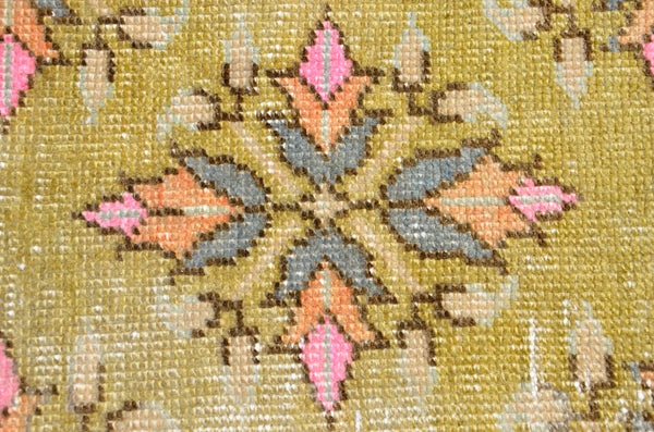 Oushak Natural Turkish rug for home decor, Vintage rug, area rug boho rug bedroom rug kitchen rug bathroom rug kilim rugs handmade, rugs 5x5, 666370