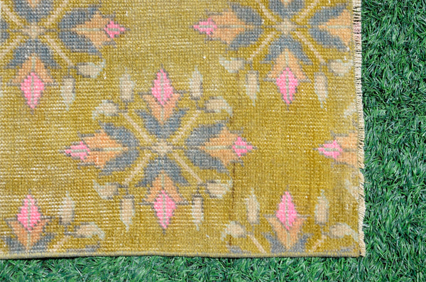 Oushak Natural Turkish rug for home decor, Vintage rug, area rug boho rug bedroom rug kitchen rug bathroom rug kilim rugs handmade, rugs 5x5, 666370