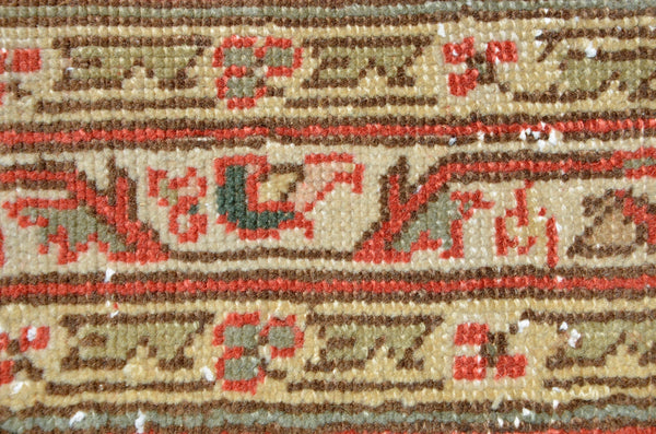 Handmade Natural oushak Turkish rug for home decor, Vintage rug, area rug boho rug bedroom rug kitchen rug bathroom rug kilim rugs, rugs 4x6, 666381