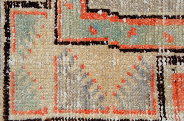Anatolian Natural Turkish rug for home decor, Vintage rug, area rug boho bedroom rug kitchen rug bathroom rug kilim rugs handmade, rugs 3x5, 666383