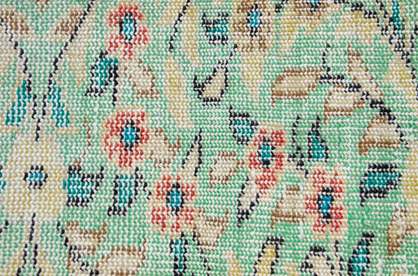 Oushak Natural Turkish rug for home decor, Vintage rug, area rug boho rug bedroom rug kitchen rug bathroom rug kilim rugs handmade, rugs 3x6, 666384