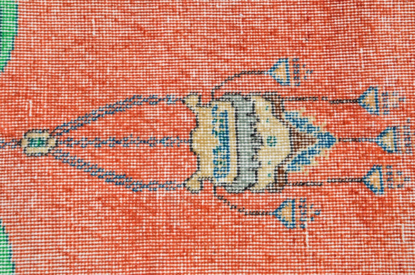 Small area Handmade Turkish Vintage rug for home decor, bathroom rug, area rug oushak rug boho rug kitchen rug  kilim rug door mat, rugs 2x4, 666452