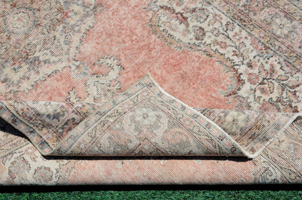 Turkish Handmade large Vintage rug for home decor, oversize rug, area rug oushak rug boho rug bedroom rug kitchen rug  kilim rug, rugs 5x9, 666231