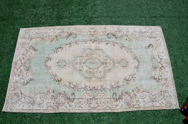 Turkish Handmade large Vintage rug for home decor, oversize rug, area rug oushak rug boho rug bedroom rug kitchen rug  kilim rug, rugs 5x8, 666235