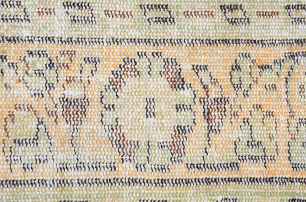 Unique Turkish large Vintage rug for home decor, oversize rug, area rug oushak rug boho rug bedroom kitchen rug  kilim rug, rugs 6x9, 666243