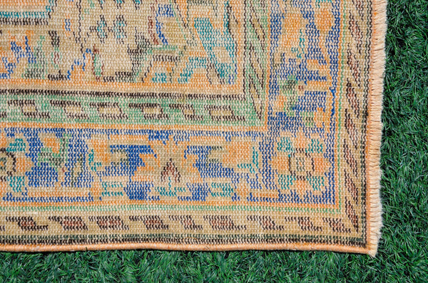 Turkish Handmade large Vintage rug for home decor, oversize rug, area rug oushak rug boho rug bedroom rug kitchen rug  kilim rug, rugs 6x9, 666249