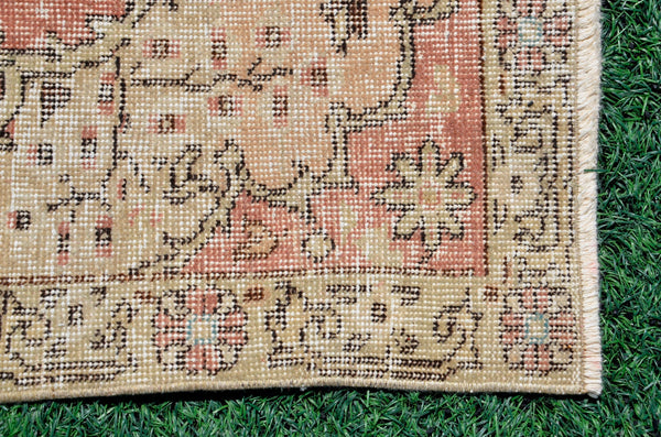 Turkish Handmade large Vintage rug for home decor, oversize rug, area rug oushak rug boho rug bedroom rug kitchen rug  kilim rug, rugs 5x9, 666253