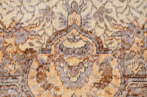 Natural Turkish large Vintage rug for home decor, oversize rug, area rug oushak rug boho rug bedroom rug kitchen rug  kilim rug, rugs 5x9, 666264