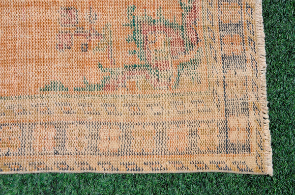Unique Turkish large Vintage rug for home decor, oversize rug, area rug oushak rug boho rug bedroom kitchen rug  kilim rug, rugs 5x8, 666267
