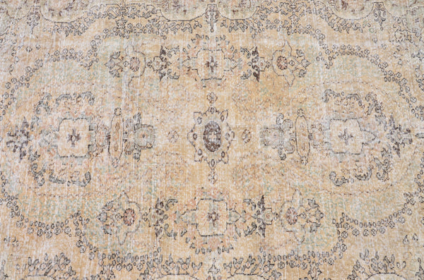 Turkish Handmade large Vintage rug for home decor, oversize rug, area rug oushak rug boho rug bedroom rug kitchen rug  kilim rug, rugs 7x10, 666273