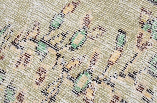 Turkish Handmade large Vintage rug for home decor, oversize rug, area rug oushak rug boho rug bedroom rug kitchen rug  kilim rug, rugs 6x9, 666277