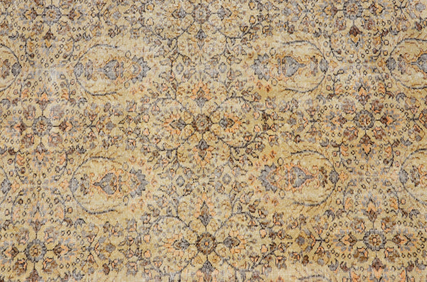 Turkish Handmade large Vintage rug for home decor, oversize rug, area rug oushak rug boho rug bedroom rug kitchen rug  kilim rug, rugs 5x8, 666281