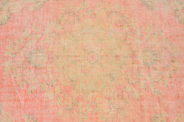 Handmade Turkish large Vintage rug for home decor, oversize rug, area rug oushak rug boho rug bedroom rug kitchen rug  kilim rug, rugs 5x9, 666302