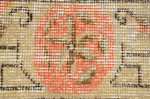 Natural Turkish Vintage rug for home decor, oversize rug, area rug oushak rug boho rug bedroom rug kitchen rug  kilim rug, rugs 5x9, 666304