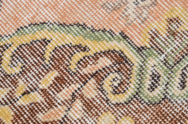 Turkish Handmade Vintage rug for home decor, oversize rug, area rug oushak boho rug bedroom rug kitchen rug  kilim rug, rugs 5x9, 666305