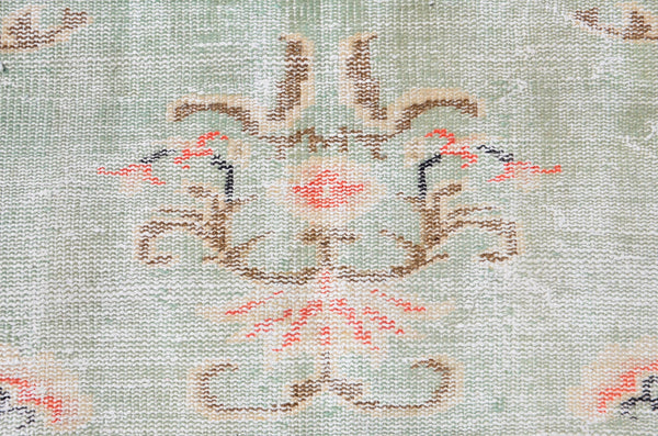Natural Turkish Vintage rug for home decor, oversize rug, area rug oushak rug boho rug bedroom rug kitchen rug  kilim rug, rugs 6x9, 666308