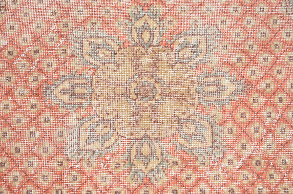 Unique Turkish large Vintage rug for home decor, oversize rug, area rug oushak rug boho rug bedroom kitchen rug  kilim rug, rugs 5x9, 666471