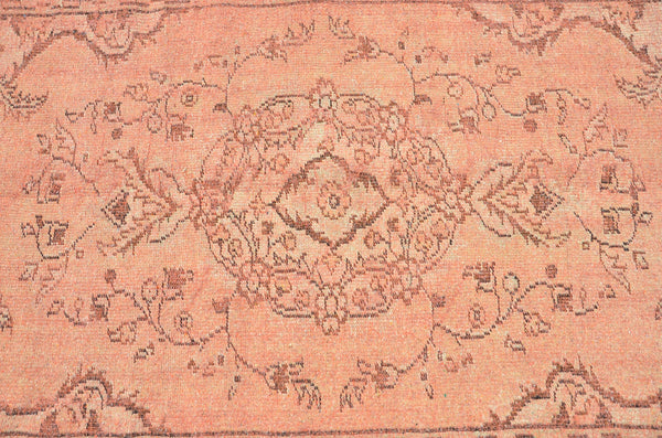 Stained Handmade Turkish Vintage rug for home decor, oversize rug, area rug oushak rug boho rug bedroom rug kitchen rug  kilim rug, rugs 5x9, 666478