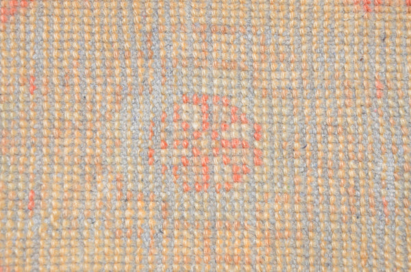Unique Vintage Turkish runner rug for home decor, area rug, Anatolian oushak rug boho rug bedroom rug kitchen rug kilim, 9'6"x2'6", 666428