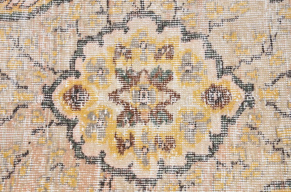 Turkish Handmade Vintage runner rug for home decor, area rug, Anatolian oushak rug boho rug kitchen rug  bathroom rug kilim, 10'2" x 3'1", 666429