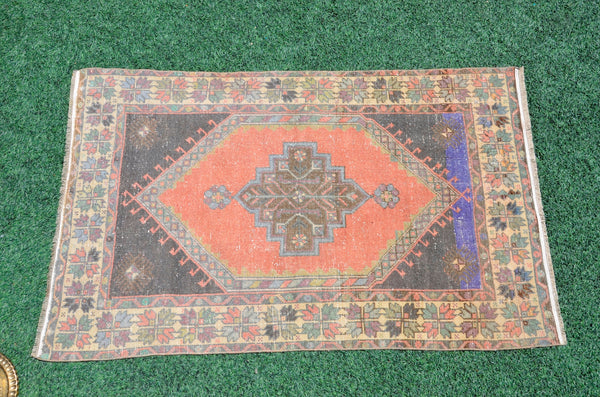 Turkish Vintage Anatolian rug for home decor, area rug, oushak rug boho rug bedroom rug kitchen rug bathroom rug kilim, rugs 3x5, 666377