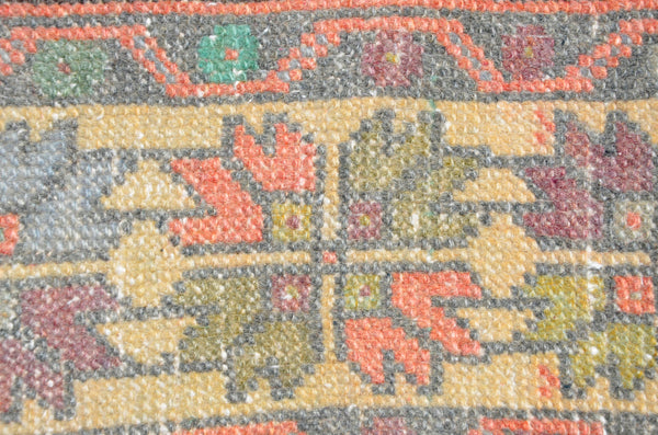Turkish Vintage Anatolian rug for home decor, area rug, oushak rug boho rug bedroom rug kitchen rug bathroom rug kilim, rugs 3x5, 666377