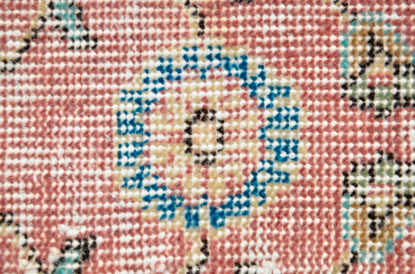 Natural oushak Turkish rug for home decor, Vintage rug, area rug boho rug bedroom rug kitchen rug bathroom rug kilim rugs handmade, rugs 3x8, 666392