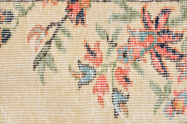 Natural oushak Turkish rug for home decor, Vintage rug, area rug boho rug bedroom rug kitchen rug bathroom rug kilim rugs handmade, rugs 3x6, 666394