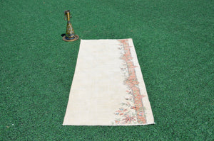 Natural oushak Turkish rug for home decor, Vintage rug, area rug boho rug bedroom rug kitchen rug bathroom rug kilim rugs handmade, rugs 3x6, 666394